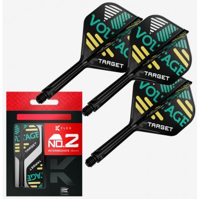 Target K-Flex Rob Cross, No2 letky a střední násadky – Zboží Dáma