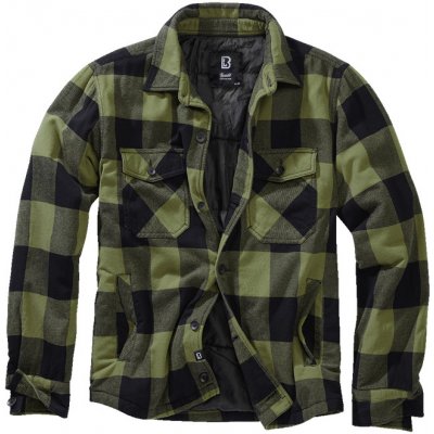 Lumberjacket černá olivová – Zboží Mobilmania