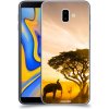 Pouzdro a kryt na mobilní telefon Samsung Pouzdro ACOVER Samsung Galaxy J6+ J610F s motivem Elephant