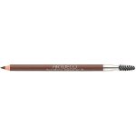 Artdeco Eyebrow Designer tužka na obočí s kartáčkem 1A Soft Black 1 g – Zboží Dáma