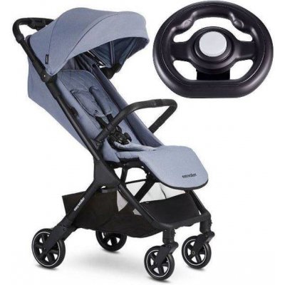 Easywalker Jackey Kompaktní Sport Steel Grey 2022 + Volant – Zbozi.Blesk.cz