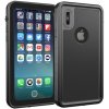 Pouzdro a kryt na mobilní telefon Apple Pouzdro AppleKing redPepper nárazuvzdorné voděodolné iPhone X / XS - černé