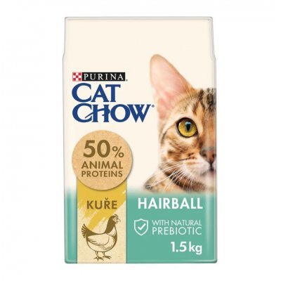 Cat Chow Hairball 1,5 kg – Sleviste.cz