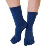 ToeToe WOOL luxusní vlněné prstové ponožky modrá – Hledejceny.cz