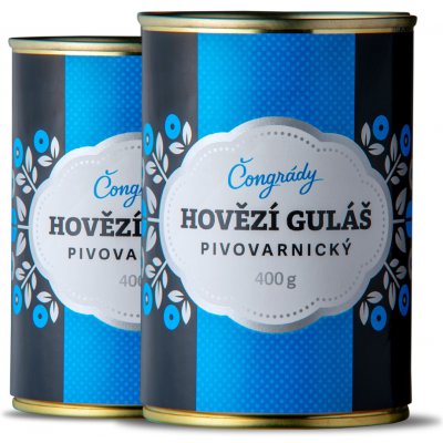 Čongrády Hovězí pivovarnický guláš 400 g – Zboží Dáma