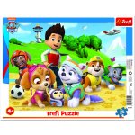 Trefl deskové Paw Patrol/Tlapková patrola na stopě 25 dílků – Sleviste.cz