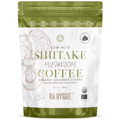 Ra Hygge BIO Peru Arabica Shiitake zrnková 0,1 kg – Hledejceny.cz