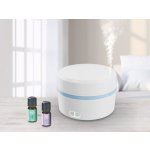 Silvercrest Personal Care Ultrazvukový aroma difuzér kulaté provedení 120 ml – Sleviste.cz