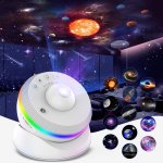 Projektor galaxie s funkcí meteoritu 13 kazet se snímky ve 4K – Sleviste.cz