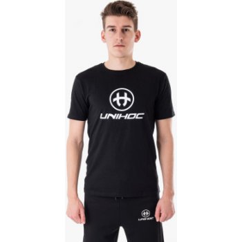 Unihoc T shirt Storm black JR