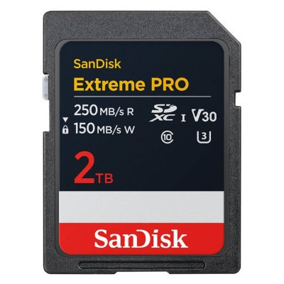 SanDisk Extreme Pro SDXC 2TB SDSDXXD-2T00-GN4IN – Zboží Živě