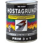 Barvy a laky Hostivař Prim 3v1 S2177 0100 bílá 0,6L – Hledejceny.cz