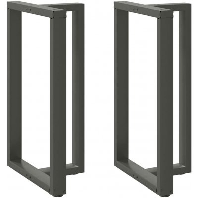 Omaxi 317544 Nohy barového stolu ve tvaru T 2 ks antracitové 60 x 35 x 100-101 cm ocel – Sleviste.cz