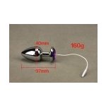 Bdsm-Bondage-Shop Kovový anální kolík na elektrostimulaci PR14 – Zboží Dáma