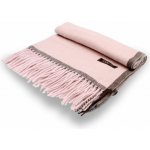 Krumlovanka šála s ovčí vlnou Cashmere Sensation P-72617-RC světle růžová – Hledejceny.cz