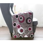 Xpose Deka mikroplyš HEDVIKA šedá/švestková 140x200 – Sleviste.cz