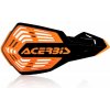 Moto řídítko ACERBIS chrániče páček X-FUTURE VENTED černá/oranžová uni