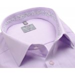 Marvelis Comfort Fit košile s vnitřním límcem a manžetou s motivem lístků světle fialová – Hledejceny.cz