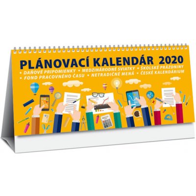 Plánovací kalendár 2020 – Zboží Mobilmania