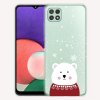 Pouzdro a kryt na mobilní telefon Samsung PROTEMIO 35757 ART CHRISTMAS Silikonový kryt Samsung Galaxy A22 5G BEAR