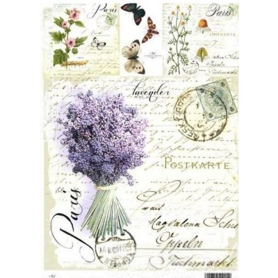 rýžový papír A4 ITD – levandule – Zboží Dáma