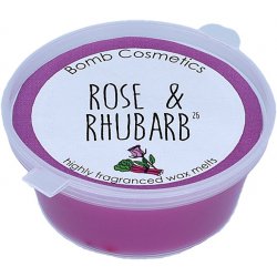 Bomb Cosmetics vonný vosk Rose & Rhubarb Růže a Rebarbora 35 g