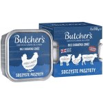 Butcher's Dog Original hovězí kuřecí a jehněčí 4 x 150 g – Sleviste.cz