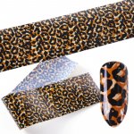 CuteNails Leopardí fólie na nehty 01 – Zboží Mobilmania