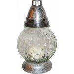 Nohel Garden Lampa hřbitovní KOULE PUNTÍKY skleněná 50g d12x20cm – Zboží Dáma