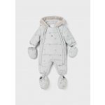 Kombinéza zimní s kožešinkou HVĚZDY šedá NEWBORN Mayoral – Zboží Dáma