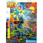 CLEMENTONI Svítící Marvel: Spiderman 104 dílků – Zboží Mobilmania