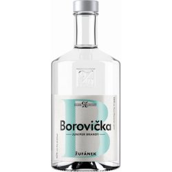 Žufánek Borovička 45% 0,5 l (holá láhev)