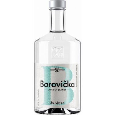 Žufánek Borovička 45% 0,5 l (holá láhev) – Hledejceny.cz