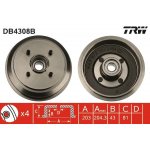 Brzdový buben TRW DB4308B | Zboží Auto