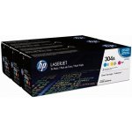 HP 304A originální tonerová kazeta azurová, purpurová, žlutá CF372AM – Zboží Živě