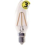 Emos LED žárovka CANDLE 4W/37W E14 WW Teplá bílá 420 lm Filament A+ – Hledejceny.cz