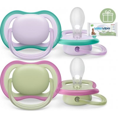 Avent Philips šidítko Ultra air neutral dívka fialová 2ks – Hledejceny.cz