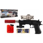 Pistole Desert Eagle 33cm na vodní kuličky 9-11mm na baterie Světlo – Sleviste.cz