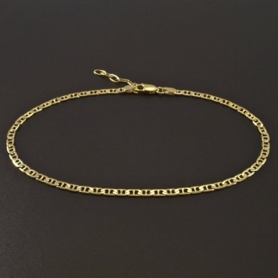 Goldstore Článkový zlatý náramek na nohu 1.32.NN006811.24-27 – Zbozi.Blesk.cz