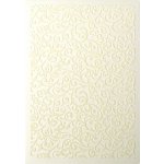 Ozdobný papír Flock ivory 220g 5ks – Zboží Dáma