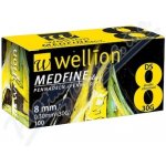 Wellion Medfine Plus jehly inz.pera 30G x 8 mm/100 ks – Zboží Dáma