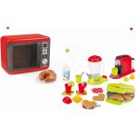 Smoby set mikrovlnka elektronická Tefal Elec Micro Wave a vaflovač s mixérem kávovarem a vaflemi – Zboží Mobilmania