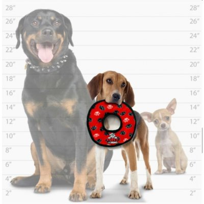 TUFFY JR Ultimates RING RED PAW červený junior – Hledejceny.cz