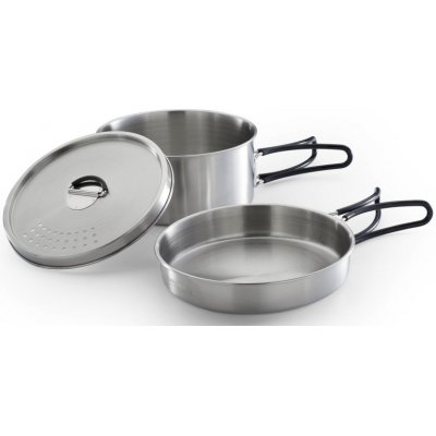Campingaz kempingové nádobí Accy Stainless Steel trekking kit – Zboží Mobilmania