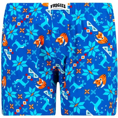 Winter classic Christmas Frogies modrá – Sleviste.cz
