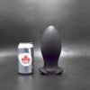 Anální kolík Topped Toys Gape Keeper 100 Obsidian prémiový silikonový anální kolík 19 x 8 1 cm