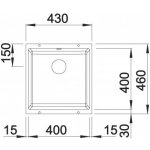 Blanco Subline 400-U Šedá vulkán – Zbozi.Blesk.cz