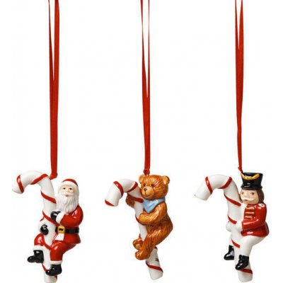 Nostalgic Ornaments vánoční závěsná dekorace cukrovinky 3ks 13x7cm Villeroy & Boch – Zboží Mobilmania