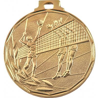 Medaile volejbal zlatá E8/Z