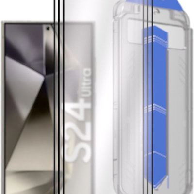 AlzaGuard 2.5D Glass EasyFit DustFree pro Samsung Galaxy S24 Ultra AGD-EFD18P3 – Zboží Živě